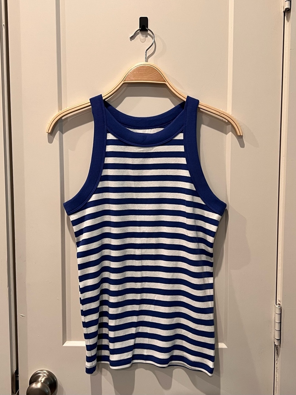 Brand New!! Women’s Blue and White Striped Tank Top